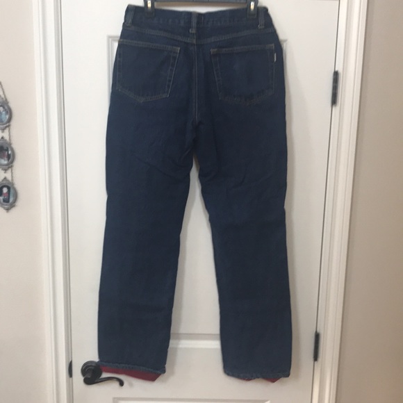Red Head fleece lined straight jeans SZ 32x34. (SKU 158) - Picture 3 of 8